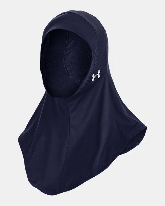 Damen UA Sport-Hidschab, Blue, pdpMainDesktop image number 0